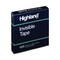 Highland 3 in. Core 1 in. x 72 yards Invisible Permanent Mending Tape - Clear